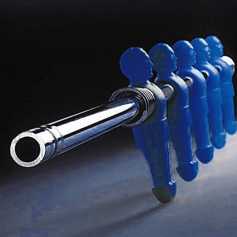 Настільний футбол Garlando G-2000 Grey Oak (Дуб), Наскрізні