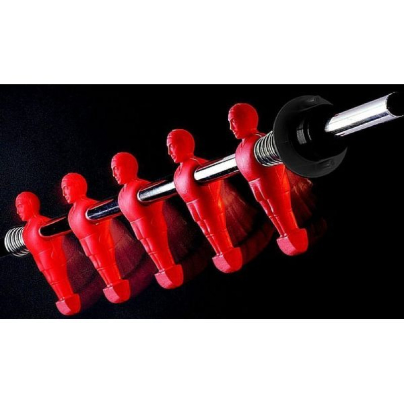 Настільний футбол Garlando G-2000 Grey Oak (Дуб), Наскрізні