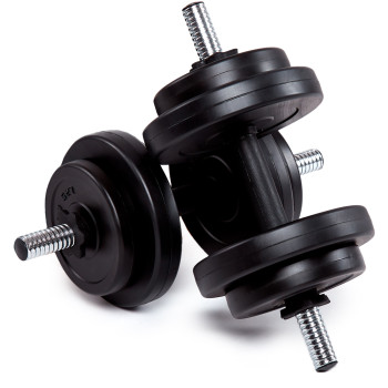 Гантелі набірні  Fit-On Chrome 2x8,5кг