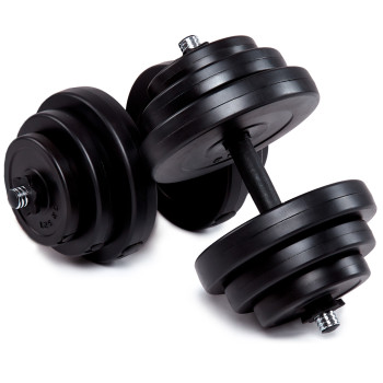 Гантелі набірні  Fit-On Chrome 2x18,5кг