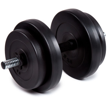 Гантель набірна Fit-On Chrome 1x17кг