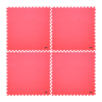 Тренажерний килимок inSPORTline EVA40 200 x 200 см Колір Червоний