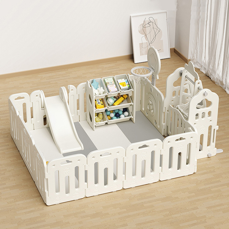 Пластиковий манеж з аксесуарами inSPORTline Klaudino Max 180 x 200 см