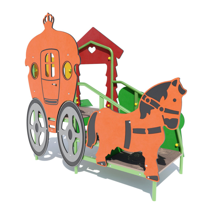 Ігровий комплекс "Казкова карета" DIO769HDPE, 200, 177, 177