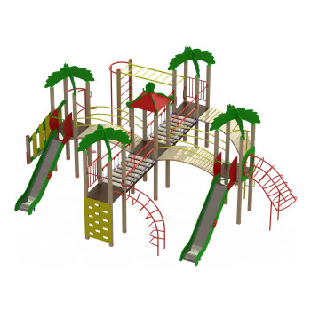 Ігровий комплекс "Острів" DIO808, 904, 650, 381