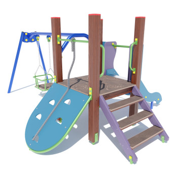 Ігровий комплекс "Павук" DIO783, 340, 257, 153