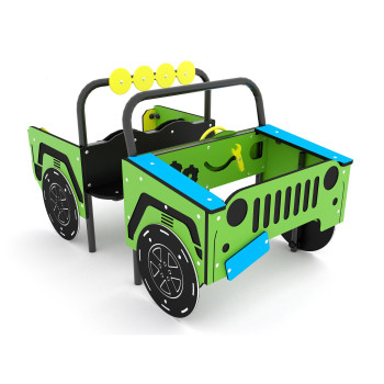 Ігровий елемент для вулиці "Джип" DIO417HDPE, 170, 102, 103