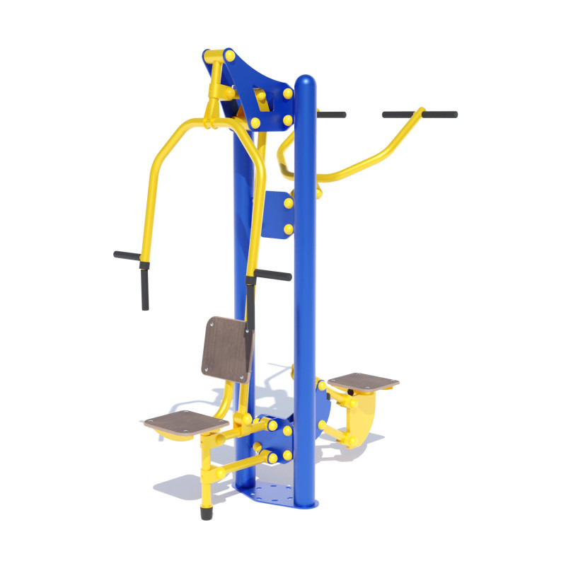 Вуличний тренажер тяга зверху / жим від грудей SG123