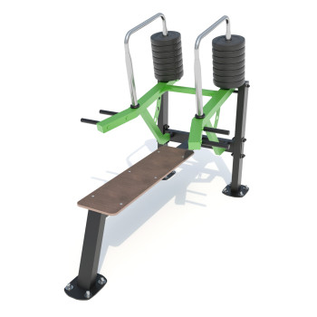 Вуличний тренажер "Жим вгору лежачи" SG612