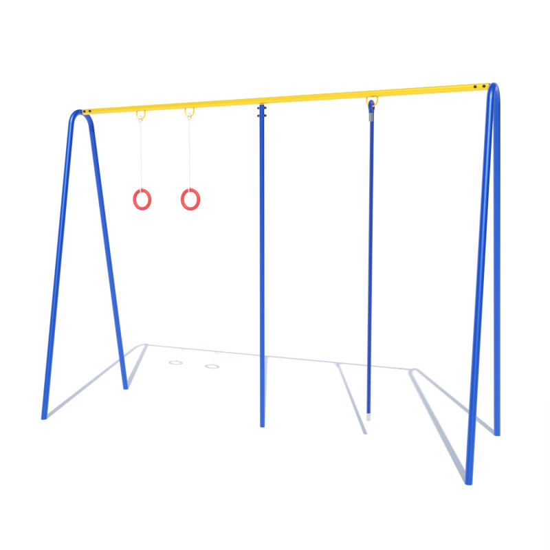 Стійка з канатом та гімнастичними кільцями DIO660