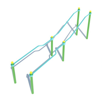Бруси для віджимання подвійні W506