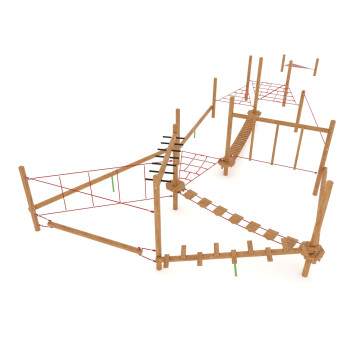 Канатний ігровий комплекс “Говерла” WP603, 1389, 651, 235