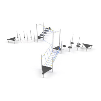 Дитячий ігровий канатний комплекс LK233, 890, 865, 210