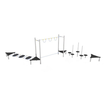 Дитячий ігровий канатний комплекс LK231, 870, 365, 210