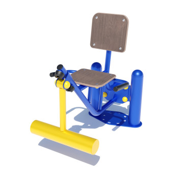 Вуличний тренажер “Розгинач стегна” односторонній SG128.2