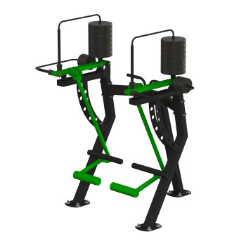 Вуличний тренажер “Розгинання ноги стоячи” SG620