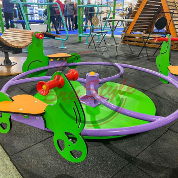 Карусель "Велобіг" з подіумом DIO335 HDPE