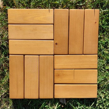 Садова плитка з дерева (1 шт) BRI-104.2