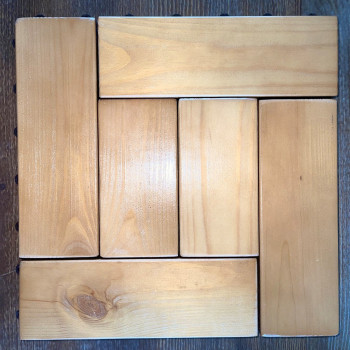 Садова плитка з дерева (1 шт) BRI-104.3