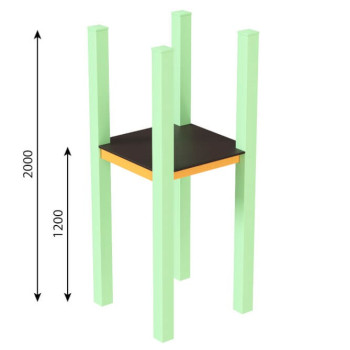 Башня 2 м (1,2) відкрита