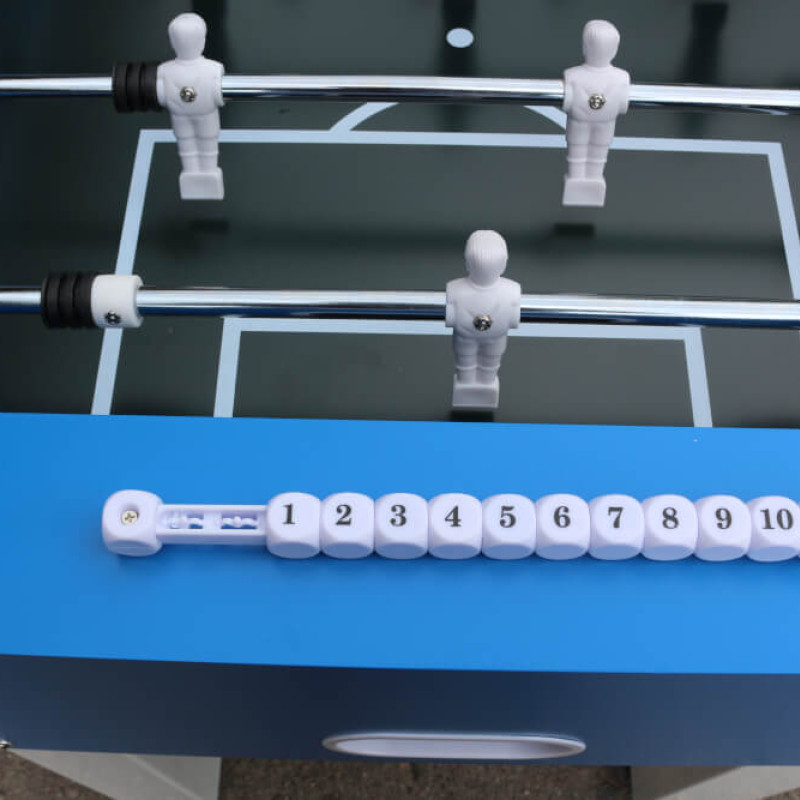 Настільний футбол Street (141х74х88 см / синій колір / металеві ноги / захист від води та сонця)