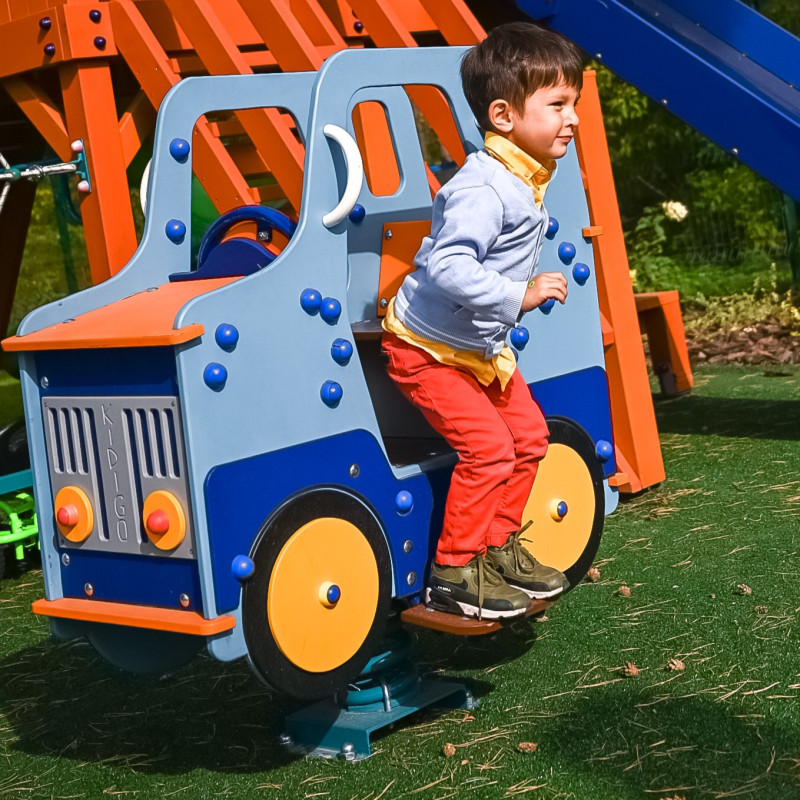 Гойдалка на пружині Джип KIDIGO