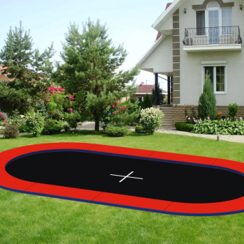 Грунтовий батут Oval 4,4х2,4 KIDIGO