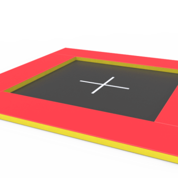 Грунтовой Батут KIDIGO 2,4х2,4