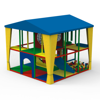 Лабиринт дитячий вуличний "Веселі стрибки"