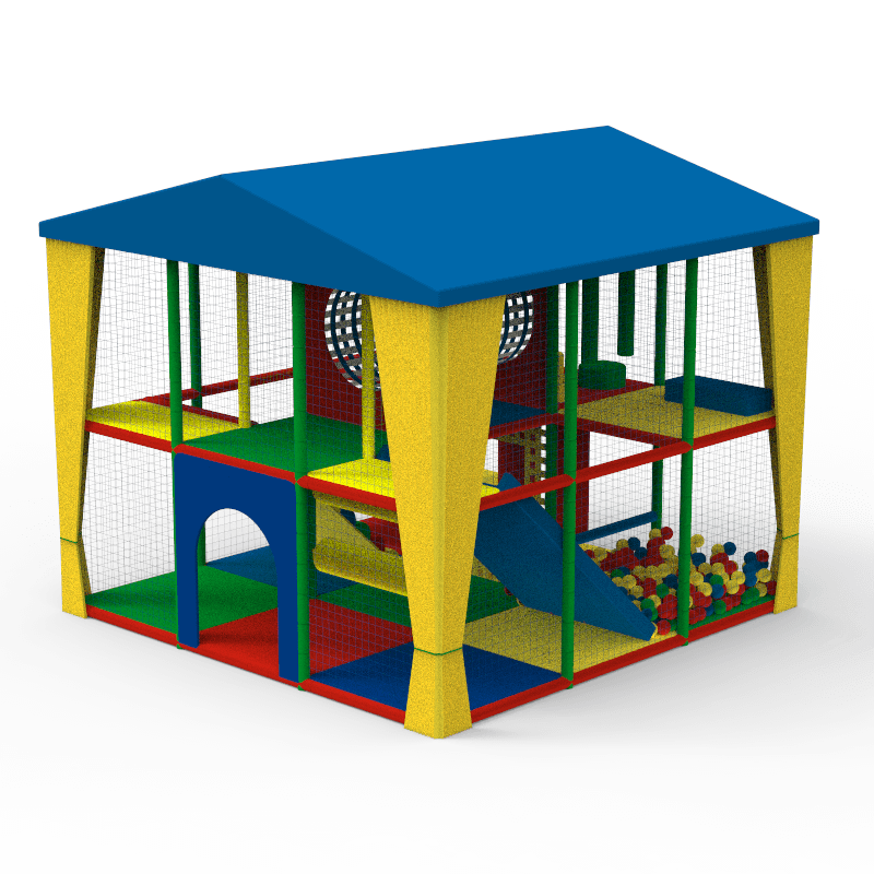 Лабиринт дитячий вуличний "Веселі стрибки"