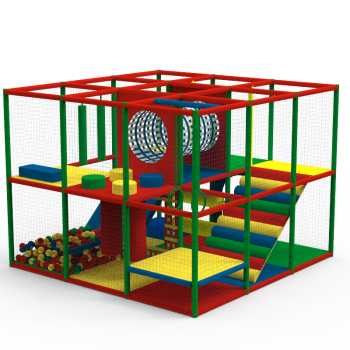 Лабиринт дитячий вуличний "Веселі стрибки"