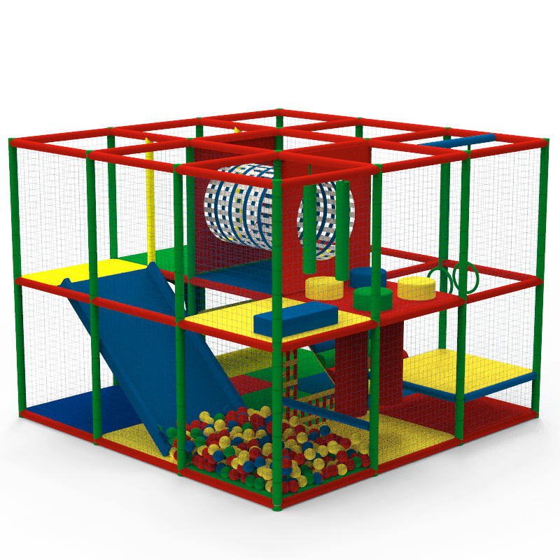 Лабиринт дитячий вуличний "Веселі стрибки"