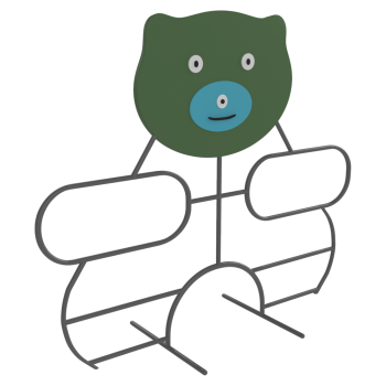 Лазалка Ведмежатко KIDIGO