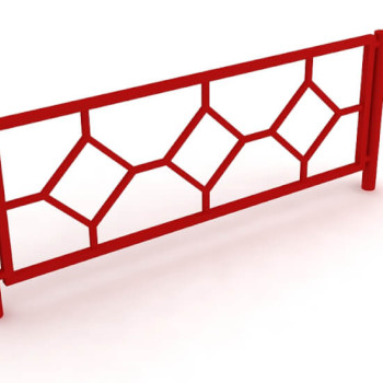 Огорожа металева VMOM002 (без стовпа) KIDIGO