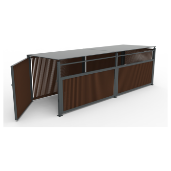 Пергола довга для контейнера з дверями KIDIGO