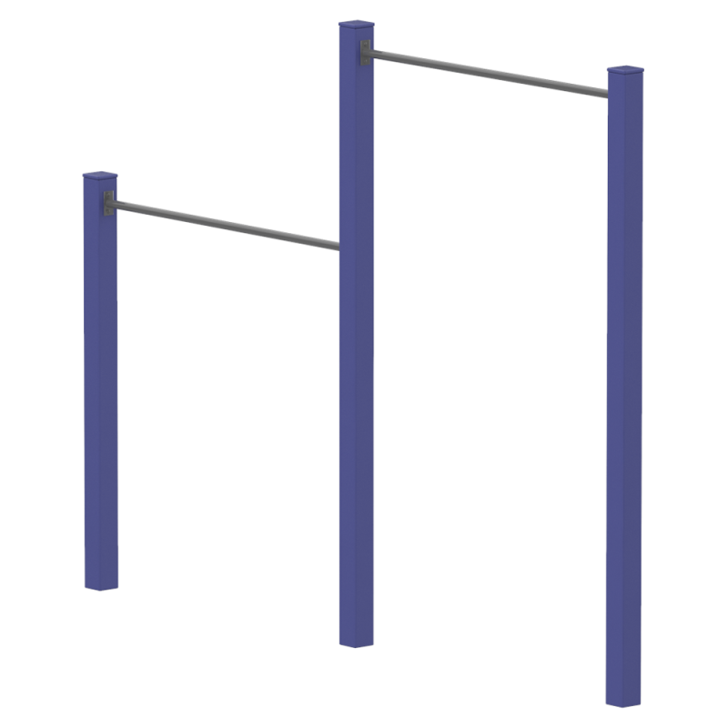 Турнік подвійний дерев'яний KIDIGO