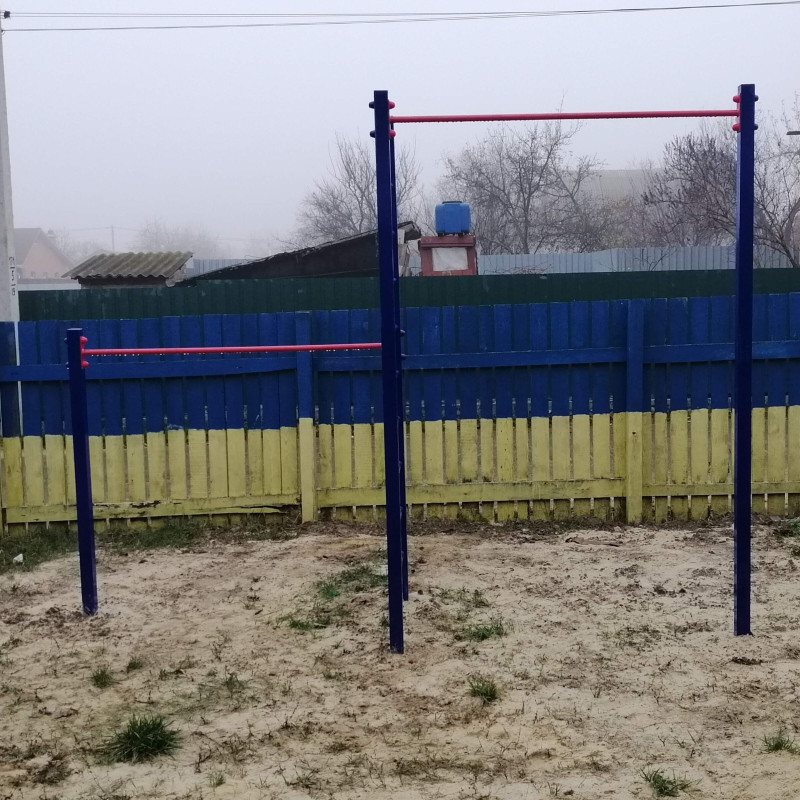 Турнік подвійний металевий KIDIGO